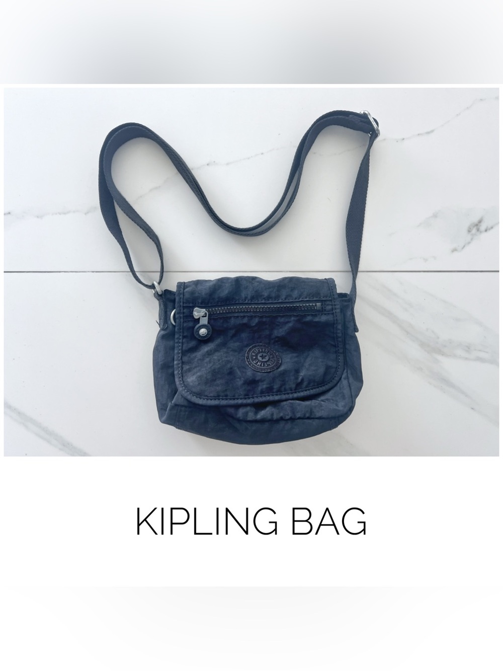Kipling bag black crossbody Sabian mini